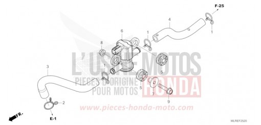 AIR INJECTION SOLENOID VALVE CB500FAR de 2024